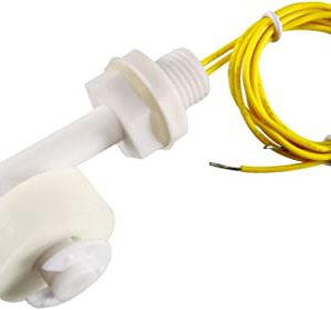 uxcell Water Level Sensor White PP Right Angle Float Switch