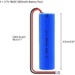 3.7 Volt Lithium Battery