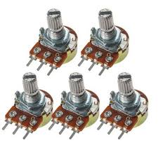 Potentiometer 1K/5K/10K/100K (5 Pcs)